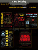 PRE SALE 2023 CARD FUN Disney Lucasfilms Star Wars Global Art Collection Episode 2 Box Sealed