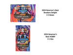 2024 Bowmans Best University FOOTBALL 3 BOX Breakers Delight + 1 BOX Hobby MIXER Break A