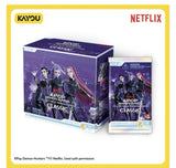 KAYOU KPop Demon Hunters Classic Edition trading card box and pack with Netflix branding