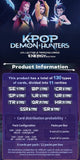KPop Demon Hunters Energy Edition card set with 130 cards and 11 rarities breakdown