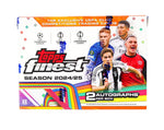 6/27 Tiktok patspulls 5 and whatnot patspulls 2024-25 Topps FINEST UEFA Club SOCCER FULL CASE BREAK (8 Hobby BOX) Break A