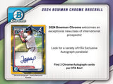 2024 Bowman Chrome 4 Case Break (4 HTA) W/BK Breaks